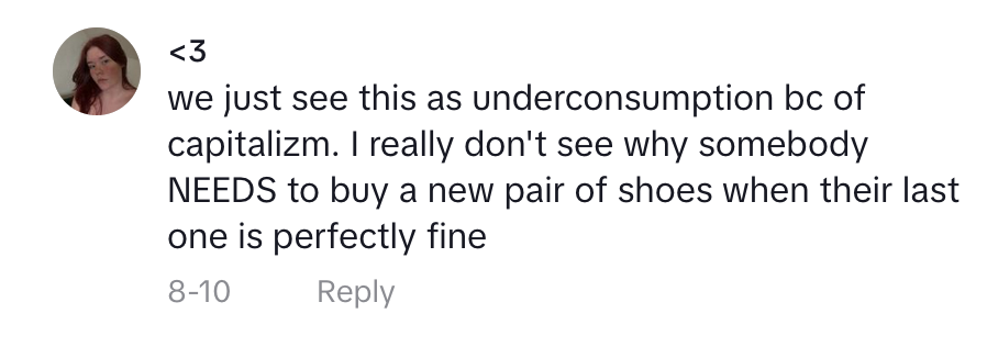 TikTok comment